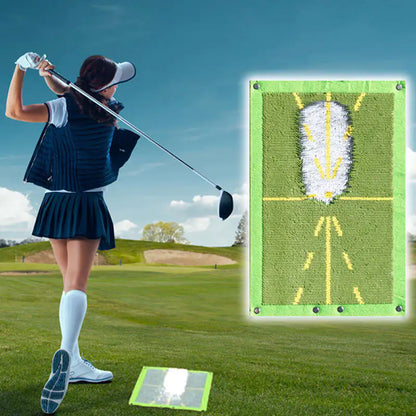 Golf Training Mat for Swing Detection